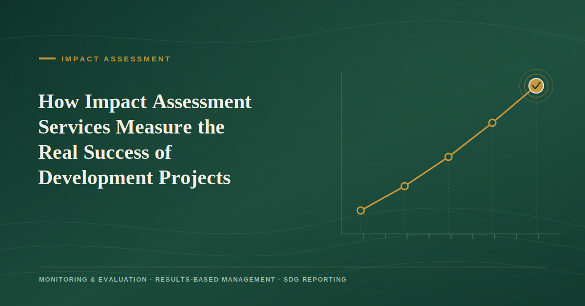 Read more about the article How Impact Assessments Services Measure the Real Success of Development Projects